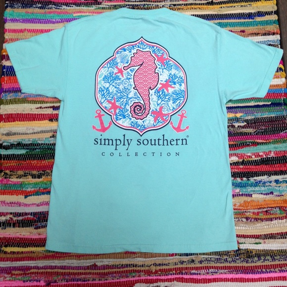 Simply Southern Tops - -SOLD-Simply Southern Short Sleeved Tee